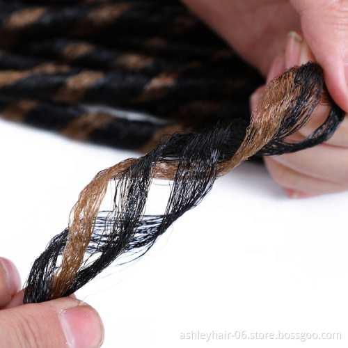 Julianna premium synthetic fiber original Japanese Toyokalon Kanekalon fiber softex crochet braiding hair soft dreadlock